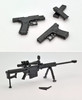 Tomytec LABH02 Military Series 1/12 Little Armory 'Resident Evil: Infinite Darkness' Weapons 2 Plastic Model