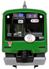 Kato 10-1456 Tokyu Railway Series 5000 Toyoko Line 'Green Frog' 8 Cars Set (N scale)