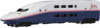 TRANE N Gauge Die Cast Scale Model No.61 Series E4 Shinkansen 'Max Toki'