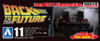 Aoshima Back to the Future 1/43 Pull Back DeLorean Part I Plastic Model