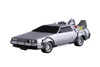 Aoshima Back to the Future 1/43 Pull Back DeLorean Part II Plastic Model