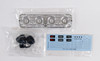 Aoshima Tuned Parts 1/24 Amistad Rotino 19 Inch Tire & Wheel Set
