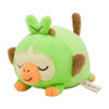 Pokemon Center Original Plush Doll Squishy MuniMuni Grookey (Sleeping Pokemons)