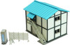Sankei MP01-158 Prefabricated Hut (1/220 Z scale)