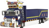 Aoshima Decoration Truck 1/64 Mini Deco NEXT No.3 Hakai-Oh (Large Flat Trailer) Plastic Model