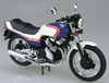 Aoshima The Bike No.32 1/12 Honda NC07 CBX400F Pearl Candy Blue/Pearl Shell White ’81 Plastic Model