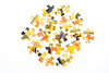 Yanoman 2201-48 3D LED Lamp Shade Puzzle Disney Glass Mosaic Twisted-Wonderland Savanaclaw (80 Pieces)