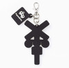 Popondetta Train Lover Keychain Railroad Crossing