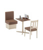 Hasegawa 1/12 Family Restaurant Table & Chair Plastic Model