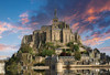 Yanoman 13-07 Jigsaw Puzzle Mont Saint-Michel at Sunset (1000 S-Pieces)