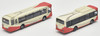 Tomytec Bus Collection Hokutetsu Group Integration Memorial Hokutetsu Kaga Bus/Hokutetsu Hakusan Bus 2 Bus Set (N scale)