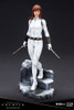 Kotobukiya ARTFX PREMIER Black Widow White Costume Edition 1/10 Simple Assembly Kit Figure (Marvel Universe)
