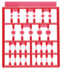 Wave H-Eyes1 Red (Detail Up Parts for Plastic Models)