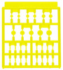 Wave H-Eyes1 Yellow (Detail Up Parts for Plastic Models)