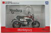 Aoshima Skynet 1/12 Honda Monkey 125 Pearl Nebula Red Finished Model