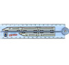 Folding Ruler Series E7 Shinkansen Kagayaki