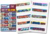 Railway Adhesive Plaster Set JR Freight Train All Star (10 pcs)