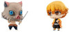 Megahouse Chimi Mega Buddy Series! Demon Slayer: Kimetsu no Yaiba Zenitsu Agatsuma and Inosuke Hashibira Set