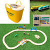 Popondetta MOK-512 moku (Wooden) TRAIN Set Box With Rail
