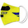 Train Mask Double Gauze Type for Kids Type 923 'Doctor Yellow'