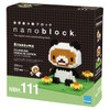 Kawada NBH-111 nanoblock Rilakkuma Panda de Goron