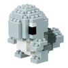 Kawada NBPM-017 nanoblock Pokemon Squirtle (Zenigame) MonotOne