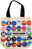 Train Mark Tote Bag