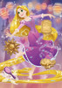 Epoch 72-302 Jigsaw Puzzle Disney Tangled Rapunzel Magical Time (Decoration Puzzle) (108 Pieces)