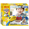 Takara Tomy Pla-Rail Push and Go First Simple Pla-Rail Colorful Limited Express Train Set