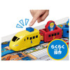 Takara Tomy Pla-Rail Push and Go First Simple Pla-Rail Colorful Limited Express Train Set