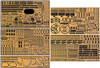 Fujimi Equipment Series 1/200 Battleship Yamato Central Structure + Hull Photo-Etched Parts Plastic Model