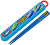 Skater Plarail Shinkansen Antibacterial Chopsticks and Slide Case