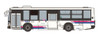 Aoshima Working Vehicle No.10 1/80 The Mitsubishi Fuso Aero Star MP38 (Keio Dentetsu Bus) Plastic Model