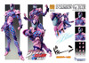 Medicos Super Action Statue King Crimson Blue Ver. Figure (Jojo's Bizarre Adventure: Golden Wind)