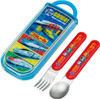 Skater Plarail Shinkansen Spoon & Fork Set