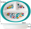 Skater Plarail Shinkansen Melamine Lunch Plate