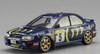 Hasegawa 1/24 Subaru Impreza 1995 Monte Carlo Rally Winner Super Detail Plastic Model