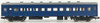 Tomix 98779 JNR Series OHA 61 Passenger Car (Blue) 6 Cars Set (N scale)
