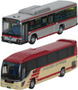 Tomytec Bus Collection Nagaden Bus (Nagano-Tokyo Line 60th Anniversary) 2 Bus Set (N scale)