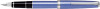 Pilot FE25SR-LBSF Elabo Rhodium Light Blue Fountain Pen (NIB:SF Soft Fine)