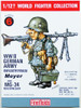 Fine Molds 1/12 WW2 German Army Infantry Soldier Mayer Plastic Model
