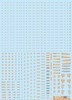 HiQparts 1/144 RB01 Caution Mark Decal Orange x Gray