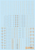 HiQparts 1/144 RB02 Caution Mark Decal Orange x Gray