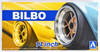 Aoshima Tuned Parts 1/24 Bilbo 14inch Tire & Wheel Set