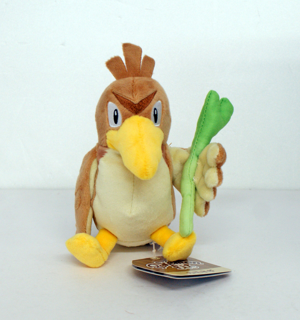 Farfetch’d Pokémon plush.