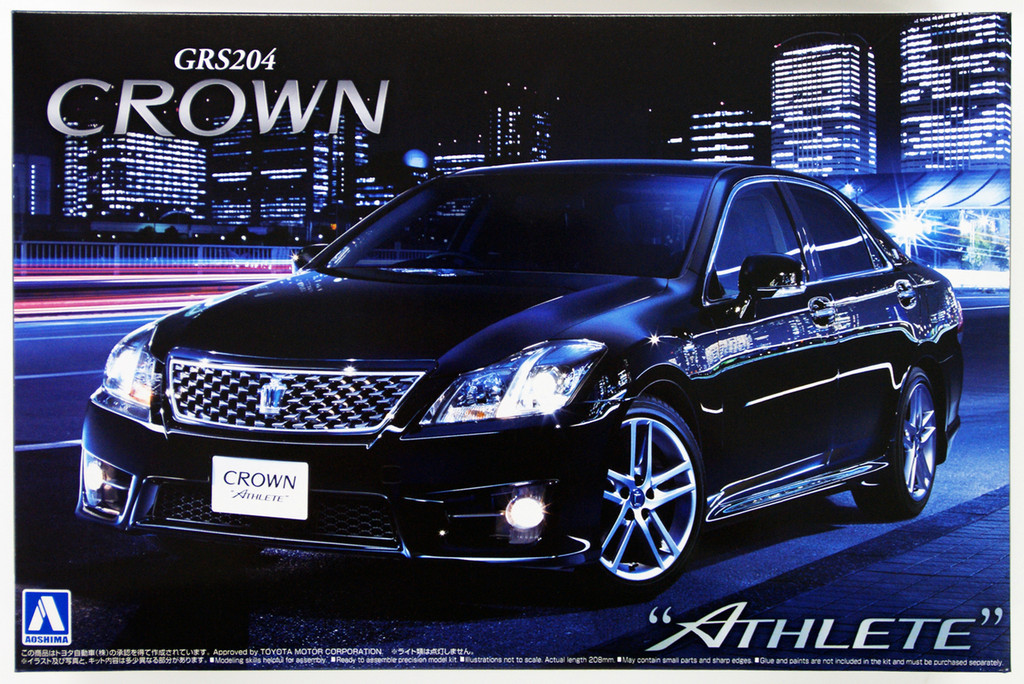 Aoshima 49396 Toyota Crown Athlete 2010 (GRS204) 1/24 ...