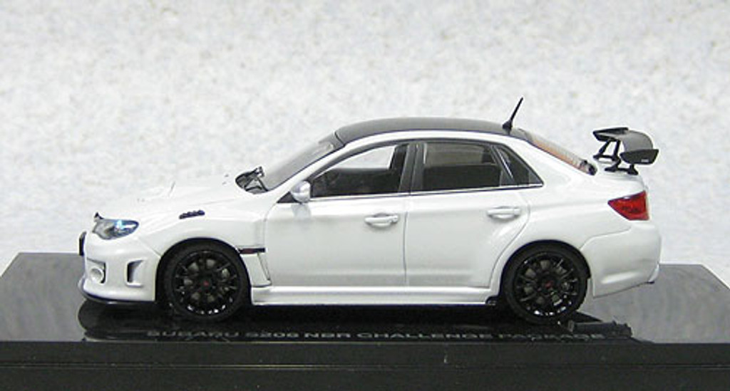 Ebbro 44785 Subaru Wrx Sti S206 Nbr Challenge Package White 1 43