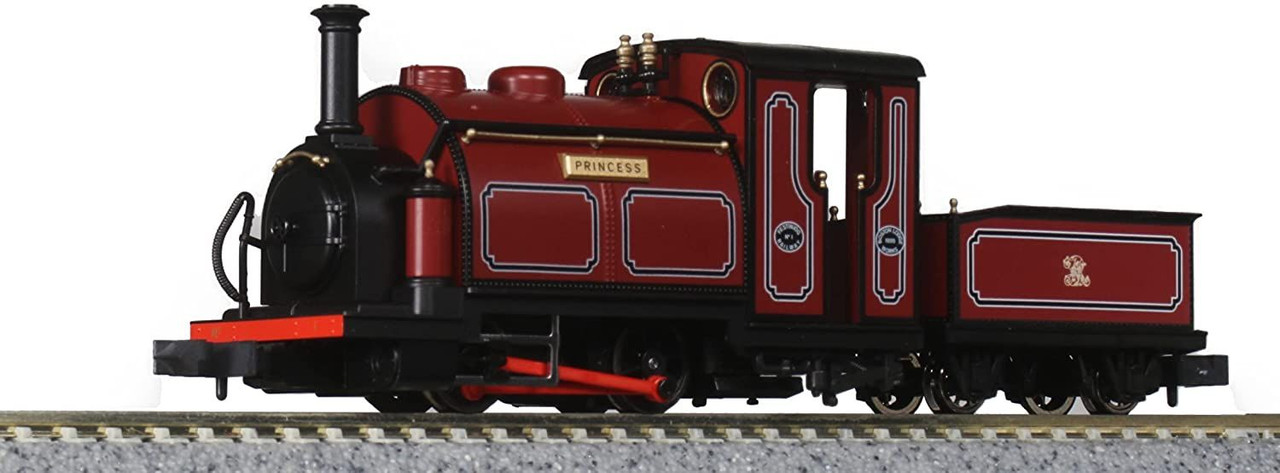 51-201A Steam Locomotive Small England 'Princess (Red)' (OO-9 scale)
