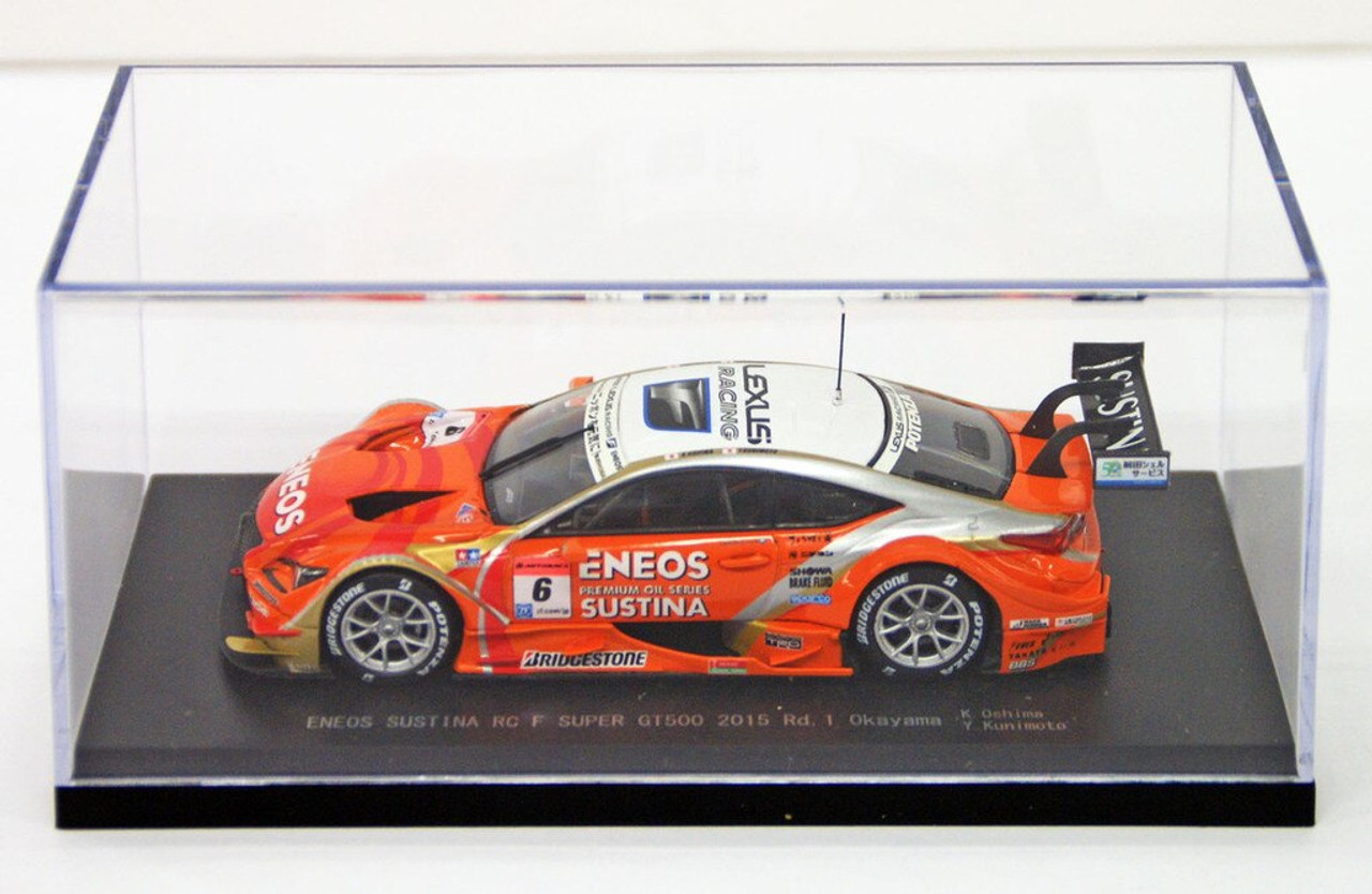 Ebbro 45267 ENEOS SUSTINA RC F SUPER GT500 2015 Rd.1 Okayama No.6 1/43 Scale