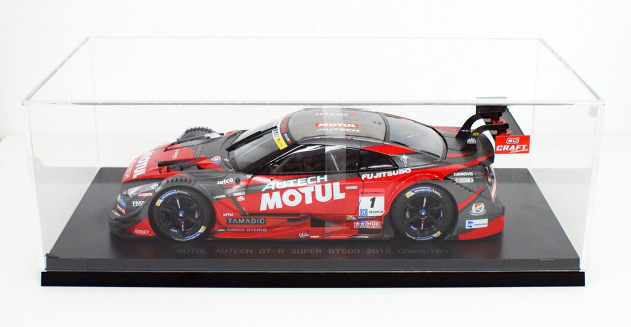 Ebbro 81041 MOTUL AUTECH GT-R SUPER GT500 2015 Champion Car No.1 1/18 Scale